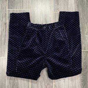 SOLD ❌ Vintage high waisted black velvet pants